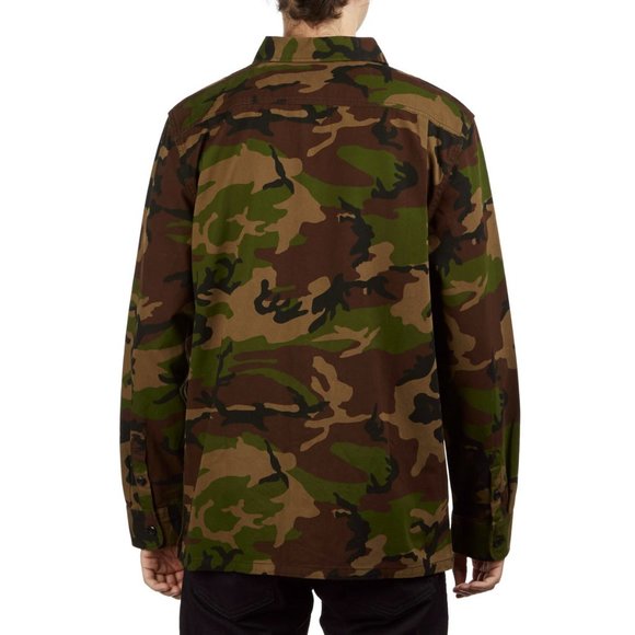 NWT Vans Fullerton Mens Camouflage Military Jacket - Picture 2 of 7